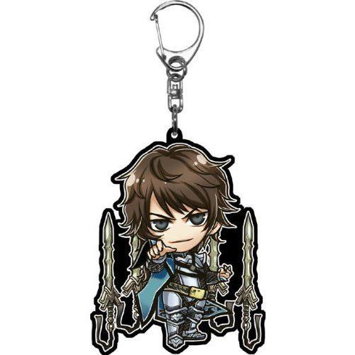Dynasty Warriors 7 Mini Chara Key Ring Zhong Hui フィギュア ダイキャスト 人形