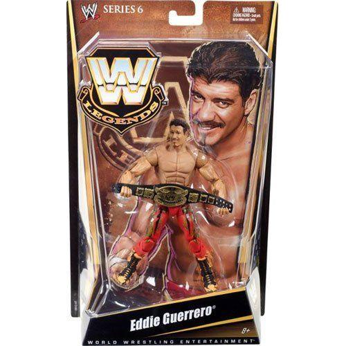 EDDIE GUERRERO - WWE プロフェッショナルレスリング LEGENDS 6 WWE プロフェッショナルレスリング TOY WRESTLING 動き図形 あやつり人形 おも フィギュア-ゲーム、おもちゃ-フィギュア本体
