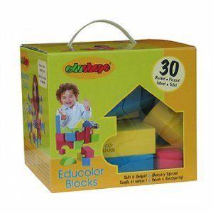 EDUCOLOR BLOCKS 30 PCS ブロック おもちゃ