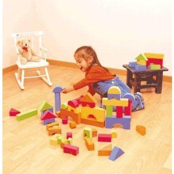 EduShape 716030 TEXTURED BLOCKS - SET OF 30 ブロック おもちゃ
