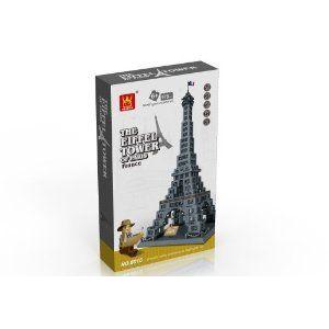 EIFFEL TOWER of PARIS, FRANCE - BUILDING BLOCKS 978 pcs set, Compatible with Lego (レゴ) parts ブ
