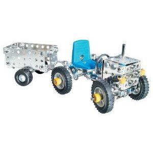 Eitech (アイテック) Basic Tractor with Trailer Construction Set ブロック おもちゃ