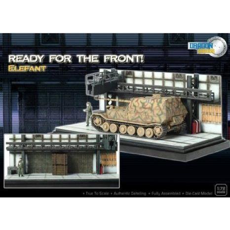Elefant 332 Ready for the Front Diorama 1-72 Dragon Armor フィギュア おもちゃ 人形