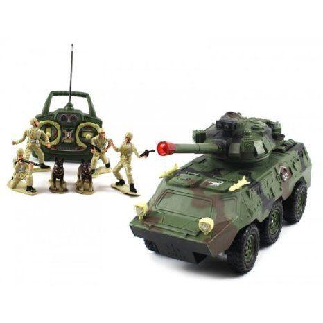 Elite Military Armored Truck 8011B Electric 1:20 RTR RC Truck (Colors May Vary) Comes With 4 Solidの画像