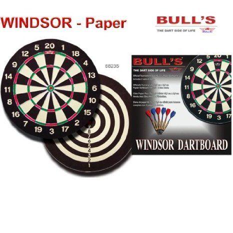 Embassy 68235 - Steeldart Windsor Dart Board with 6 Darts 45.7 cm フィギュア おもちゃ 人形
