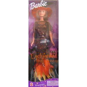 Enchanted Halloween Barbie(バービー) (Special Edition) お人形さん あやつり人形 図形 フィギュア本体-フィギュア-ゲーム、おもちゃ