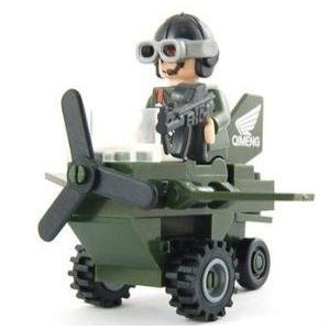Enlighten #801 Little Airplane building block set fits with lego - SOLD LOOSE NO BOX ブロック おも