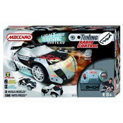 Erector (エレクター) Light and Sound R/C Tuner - Silver - 190 ピース ブロック おもちゃ