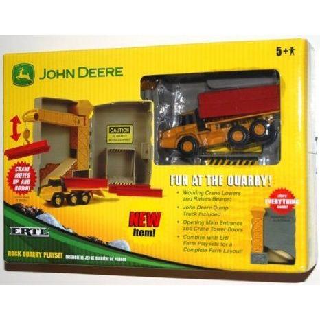 ERTL John Deere (ジョンディア) Fun at the Quarry! プレイセット ミニカー ミニチュア 模型 プレイセッ