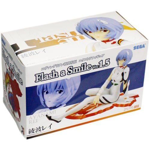 Evangelion: Rei Ayanami Flash A Smile Ver. 1.5 Figure フィギュア ダイキャスト 人形