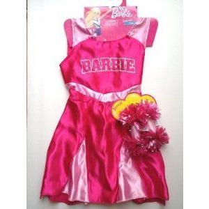 Exclusive Barbie(バービー) Pink Cheerleader Dress with Bonus Pompoms Size 4-6X ドール 人形 フィギ
