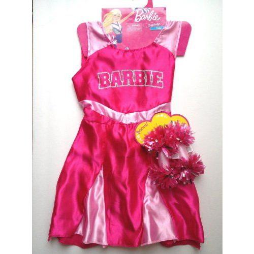 Exclusive Barbie(バービー) Pink Cheerleader Dress with Bonus Pompoms Size 4-6X ドール 人形 フィギ_1
