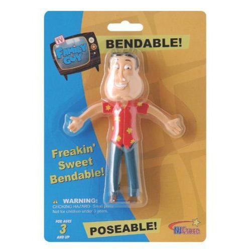Family Guy Quagmire Bendable Figure フィギュア ダイキャスト 人形