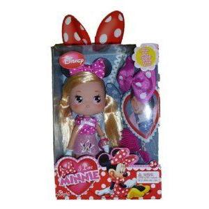 Famosa Disney (ディズニー)*I Love Minnie Mouse (ミニーマウス) Doll (Hair color varies) ドール 人形