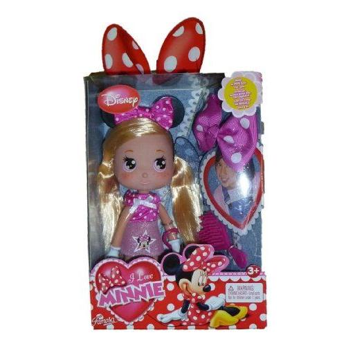 Famosa Disney (ディズニー)*I Love Minnie Mouse (ミニーマウス) Doll (Hair color varies) ドール 人形の画像