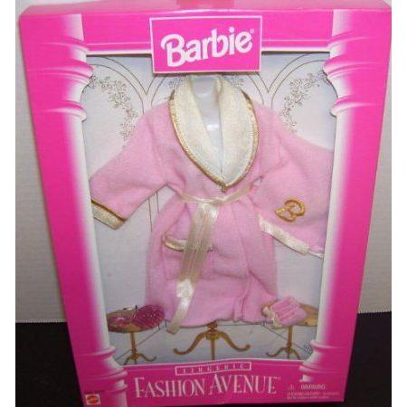 Fashion Avenue Lingerie Pink Robe \u0026 Slipper Set for Barbie(バービー) Doll ドール 人形 フィギュア