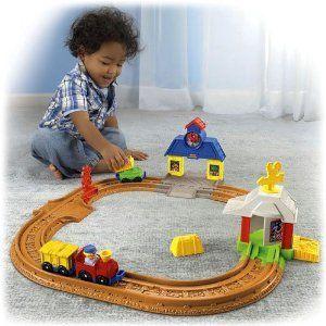 Fisher Price Little People Connect N Play Railway Wheelies ミニカー ミニチュア 模型 プレイセット自