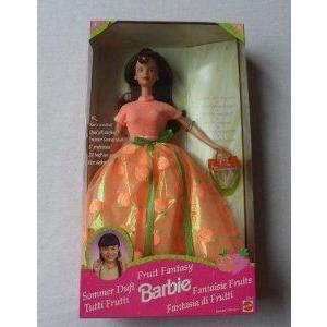 Fruit Fantasy Barbie(バービー) w/ Necklace and Perfume 1998 #21386 ドール 人形 フィギュア