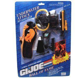 G.I Joe Hall of Fame Underwater Attack Mission Gear 図形 手あそび あやつり人形 ゲーム、おもちゃ-フィギュア本体