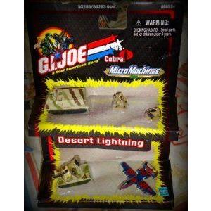 G.I. Joe vs. Cobra Micro Machines: Desert Lightning ミニカー ミニチュア 模型 プレイセット自動車 ダ