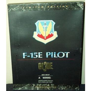 GI Joe F-15E Pilot 12 アクションフィギュア Limited Edition 限定品