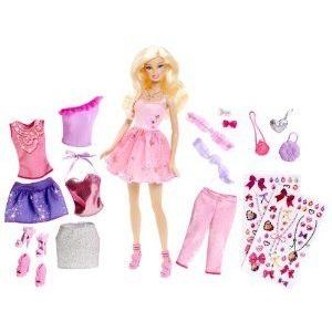 Glitter Barbie(バービー) coordinates! Fashion set (Y7503) ドール 人形 フィギュア