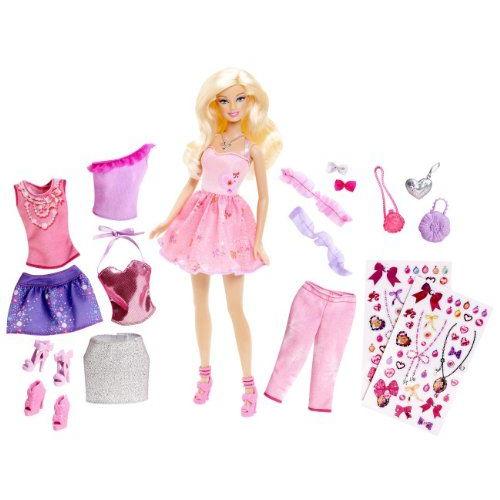 Glitter Barbie(バービー) coordinates! Fashion set (Y7503) ドール 人形 フィギュア_1