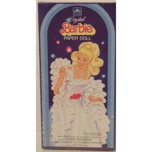Golden Crystal Barbie(バービー) Paper Doll 1984 ドール 人形 フィギュア