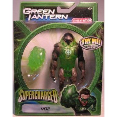 Green Lantern グリーンランタン Supercharged - Voz 4.5 inch フィギュア ダイキャスト 人形