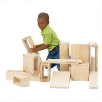Guidecraft Jr. Hollow Blocks MPN: G97080 ブロック おもちゃ