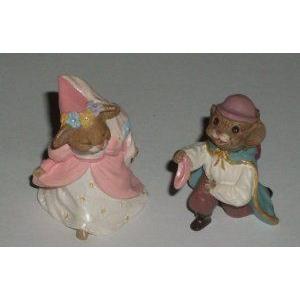 Hallmark (ホールマーク) 1994 Cinderella (シンデレラ) Merry Miniatures 2 フィギュアs - Cinderella (