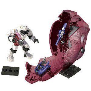 Halo (ヘイロー) Mega Bloks (メガブロック) Set #97106 Covenant Crimson Drop Pod: Elite General ブロ
