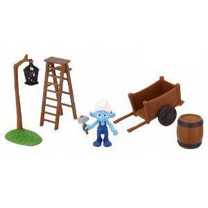 Handy in the Smurf (スマーフ) Village Construction ギフトセット: Smurfs Movie Adventure Theme Pack