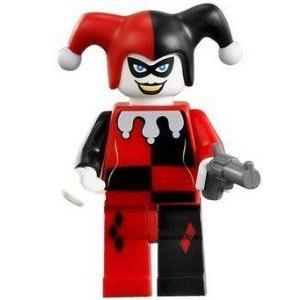 Harley Quinn - LEGO (レゴ) Batman (バットマン) 図形 あやつり人形 立ちはだかる 手あそび フィギュア-フィギュア本体