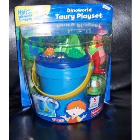 Harry and His Bucket Full of Dinosaurs DinoWorld Taury Playset..