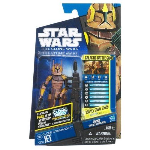 Hasbro スター・ウォーズ クローン・ウォーズ ベーシックフィギュア クローン・コマンダー・ジェット/Sta