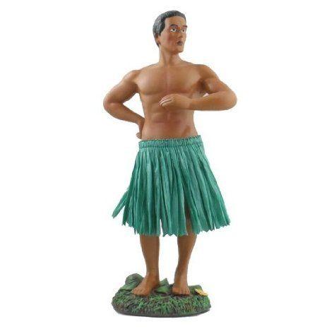 Hawaiian Dashboard Hula Boy Doll ドール 人形 フィギュア