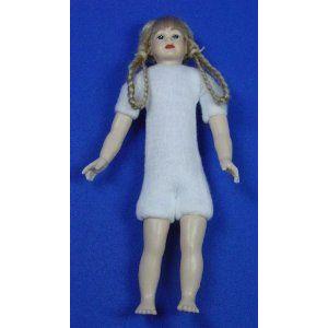 Heidi Ott Doll House Miniature Teenager 4.5 Blue Eyes #XKK11 お人形さん あやつり人形 図形 ゲーム、おもちゃ-フィギュア本体