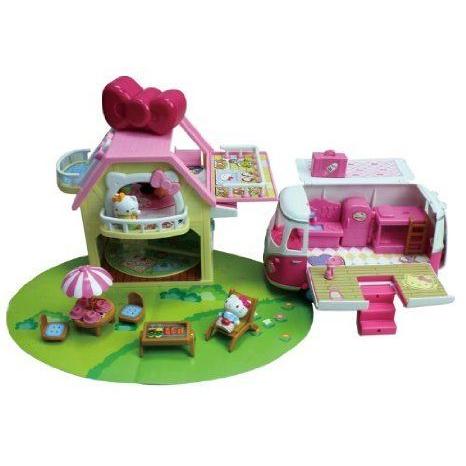 Hello Kitty(ハローキティ) Family Cottage and Camper Van