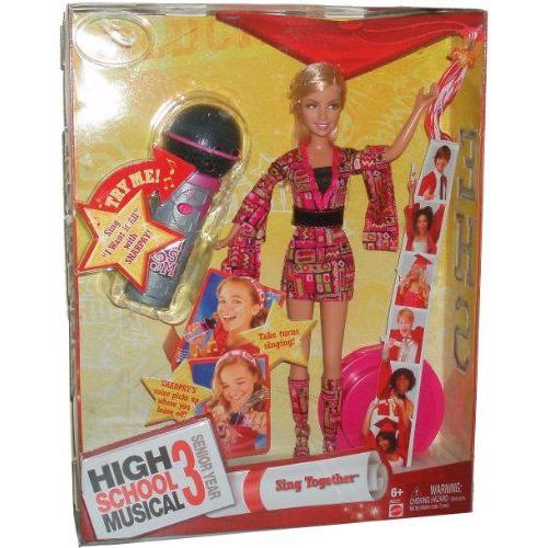 High School Musical 3 Senior Year Sing Together 11 Inch Doll - SHARPAY with Microphone and Displayの画像