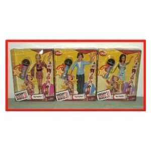 High School Musical 3 Sing Together Dolls Complete SET 3 Troy, Gabriella \u0026 Sharpay お人形さん あやつり人形 フ ゲーム、おもちゃ-フィギュア本体