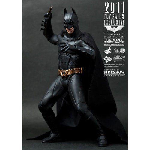 Hot Toys ホットトイズ Sideshow 陣営見世物 Toy Fair 2011 Batman バットマン Begins Bruce Wayne Bat フィギュア-ゲーム、おもちゃ