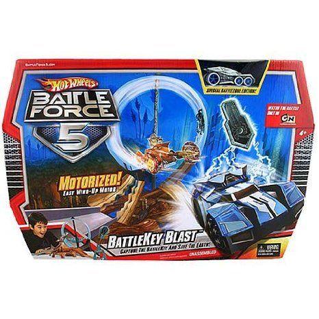 Hot Wheels (ホットウィール) Battleforce 5 Battlekey Blast Track Set