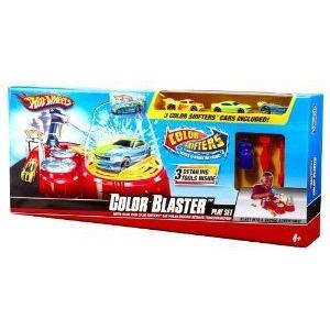 Hot Wheels (ホットウィール) Color Shifters Color Blaster プレイセット with 3 Color Shifters Vehicl