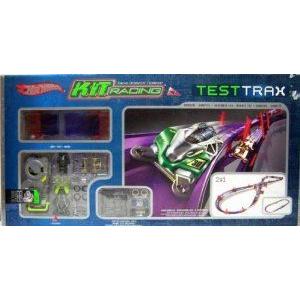 Hot Wheels (ホットウィール) K.i.t Racing Test Trax ミニカー ミニチュア 模型 プレイセット自動車 ダ