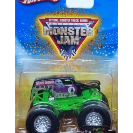 Hot Wheels (ホットウィール) Monster Jam Grave Digger 1/55 スケール ミニカー ミニチュア 模型 プレイ