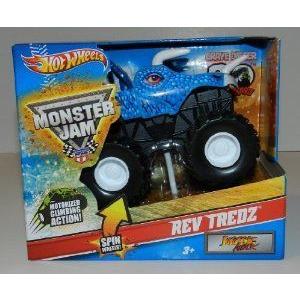 Hot Wheels (ホットウィール) Monster Jam Rev Tredz Jurassic Attack Official Monster トラック Series