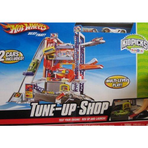 Hot Wheels (ホットウィール) TUNE UP SHOP w Multi Level Play & 2 Cars *ToysRUs Exclusive (2009) ミ｜worldfigure｜02
