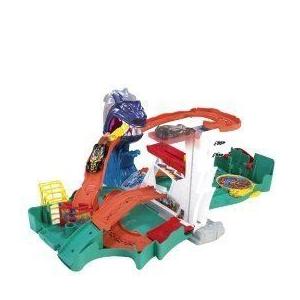 Hot Wheels (ホットウィール)R Sharkbite Bay Play Set Exclusive with 18 Cars ミニカー ミニチュア 模