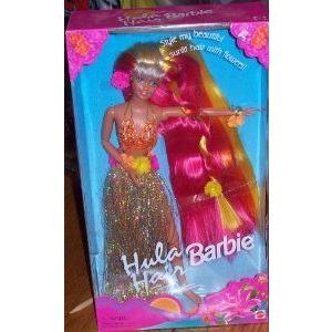 Hula Hair Barbie(バービー) Style My Beautiful Sunlit hair with Flowers ドール 人形 フィギュア